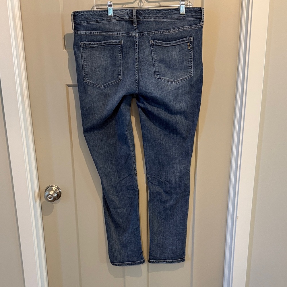 Vintage America WONDERLAND Women's Slim Straight Leg Jeans in Blue Size 14R/32 - Picture 4 of 6